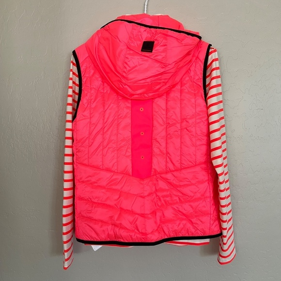 BOGNER VEST 1/4 ZIP TOP SET SZ 8-10 M STRIPED ATHLETIC PERFORMANCE BOLD MODERN - Picture 6 of 13